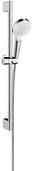 hansgrohe Duscharmatur Hansgrohe Crometta Brauseset 100 Vario mit Brausestange 650 mm