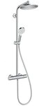 hansgrohe Duschsystem Crometta S Showerpipe, H&ouml;he 120.1 cm, 240 1jet EcoSmart...