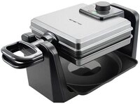 Emerio Waffeleisen WM-110984 drehbar f&uuml;r Belgische Waffeln, 1000 W