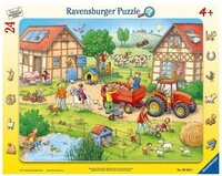 Ravensburger Puzzle Mein kleiner Bauernhof 24 Teile Rahmenpuzzle, 24 Puzzleteile