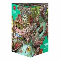 HEYE Spiel, Puzzle - Say Cheese!, G&ouml;bel-Knorr - Triangular 1500 Teile