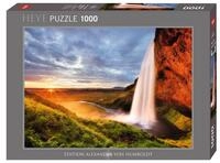 Heless Puzzle HEYE Puzzle Standard Wasserfall 1000 Teile, Puzzleteile
