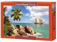 Castorland Puzzle Puzzle Kreuzfahrt durch das Paradies 1500 Teile, Puzzleteile