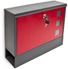 relaxdays Aufbewahrungsbox Briefkasten zweifarbig Farbauswahl (1 St),...