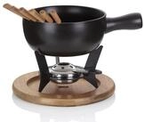 kela Fondue Country, K&auml;sefondue, Caquelon aus feuerfester Keramik, 6 Fonduegabeln