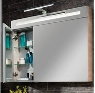 FACKELMANN Badezimmerspiegelschrank B.clever Spiegelschrank 90cm Korpusfarbe: