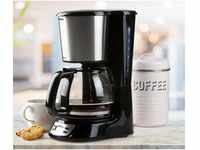 Domo Filterkaffeemaschine, für 12 Tassen, Timer, Zeitschaltuhr, Kaffeemaschine...