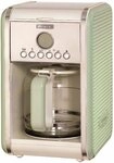 Ariete Filterkaffeemaschine Vintage grün 1342, 1,5l Kaffeekanne, Permanentfilter, Ariete Filterkaffeemaschine Vintage grün 1342, 1,5l Kaffeekanne, Permanentfilter,