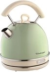 Ariete Wasserkocher Vintage 2877 gr&uuml;n, 1,7 l, 2200 W
