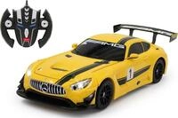 Jamara RC-Auto Deluxe Cars, Mercedes-AMG GT3, 1:14, gelb, 2,4GHz, mit...