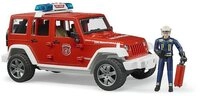 Bruder&reg; Spielzeug-Feuerwehr Jeep Wrangler Unlimited Rubicon Feuerwehrfahrzeug