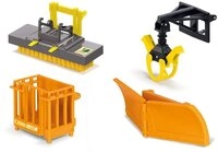 Siku Spielzeug-Traktor SIKU Farmer, Frontlader Anbauger&auml;te (3661), (Set, 4-tlg)
