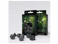 Q-Workshop Spiel, Elvish Dice Black und White - 7