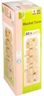 Vedes Spiel Natural Games Wackelturm mit 60 Spielsteine
