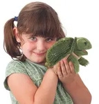 Folkmanis Handpuppen Handpuppe Folkmanis Kleine Schildkr&ouml;te