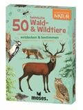Moses. Verlag Kreativset Expedition Natur - 50 heimische Wald- & Wildtiere