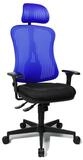 TOPSTAR Drehstuhl Drehstuhl Headpoint SY - blau mit Armlehnen.