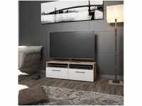 Vicco TV-Lowboard 950 mm Sonoma/weiß