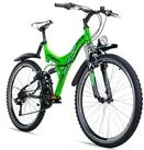bergsteiger Mountainbike Memphis 26 Zoll, geeignet ab 150 cm, Damen, Herren, 21 Gang