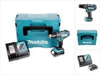 Makita Akku-Schlagbohrschrauber DHP 482 RY1J Akku Schlagbohrschrauber 18V 62Nm im