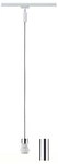 Paulmann Schienensystem-Leuchten URail Pendel 2Easy E27 max. 20W dimmbar 230V,...