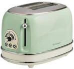 Ariete Toaster Vintage, 2 kurze Schlitze, f&uuml;r 2 Scheiben, 810 W