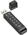 iStorage USB-Stick datAshur Personal2 64GB USB 3.0 IS-FL-DAP3-B-64 USB-Stick (256-Bit