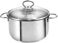 Kopf Fleischtopf Merkur 20 cm, Edelstahl, H&ouml;he 9,5 cm, 2,5 Liter, Kochtopf