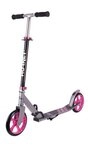 Hudora Cityroller Hudora City Scooter Hornet Alu/Stahl 8" 200 schwarz/pink 200mm