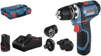Bosch Professional Akku-Bohrschrauber GSR 12V-15, max. 1300 U/min, (Set), inkl....