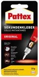 Pattex Bastelkleber Pattex Sekundenkleber Fl&uuml;ssig 10 g Tube, trocknet