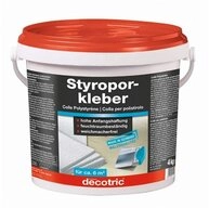 decotric&reg; Dispersionskleber Styroporkleber 4 kg Renoviervlieskleber