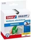 tesa Klett-Klebeband ON & OFF Extra Strong Klettband (Packung, 1-St)...