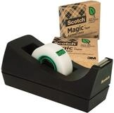 SCOTCH Klebeband C38/ the greener choice (4-St) 19 mm x 33 m, inkl. Tischabroller