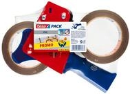 tesa Klebeband tesapack Handabroller inkl. 2 Rollen Paketband - f&uuml;r Packband...