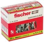 fischer Spreizd&uuml;bel fischer SX D&uuml;bel DUOPOWER 6x30 S 555106 50 Stk