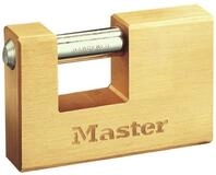 Master Lock Vorh&auml;ngesch. Messing Sicherheitsklasse 7 608EURD Diebstahlalarm