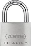ABUS Vorh&auml;ngeschloss Zylindervorhangschloss 64TI/50 gl Schlossk&ouml;rper-B.50mm