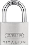 ABUS Vorh&auml;ngeschloss Zylindervorhangschloss 64TI/40 gl Schlossk&ouml;rper-B.40mm