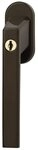 ABUS Anh&auml;ngerschloss ABUS Fenstergriff FG 110 Braun Polybag