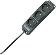 Kopp 3fach Steckdosenleiste UNOversal 127015013 Steckdosenleiste, erh&ouml;hter