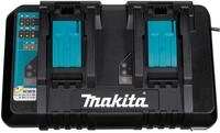 Makita DC 18 RD Doppel Schnellladeger&auml;t 14,4 V Schnelllade-Ger&auml;t