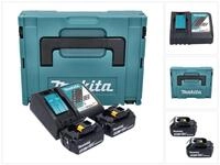 Makita Power Source Kit 18 V mit 2x BL 1850 B 5,0 Ah Akku + DC 18 RC Akkupacks
