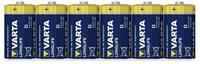 VARTA 6 Varta 4120 Longlife D / Mono Alkaline Batterien in 6er Folie Batterie