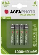 AgfaPhoto AgfaPhoto HR03 Micro (AAA)-Akku NiMH 900 mAh 1.2 V 4 St. Batterie