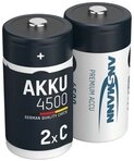 ANSMANN AG ANSMANN NiMH-Baby-Akku maxE, 4500 mAh, 2 St&uuml;ck Akku