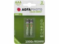 AgfaPhoto Agfaphoto Akku NiMH, Micro, AAA, HR03, 1.2V/900mAh Value Energy, Reta...