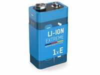 ANSMANN AG ANSMAN Batterien 9V E-Block Extreme Lithium – hohe Kapazität (1...