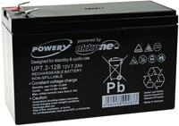 Powery Blei-Gel-Akku f&uuml;r USV APC RBC 110 Bleiakkus 7200 mAh (12 V)