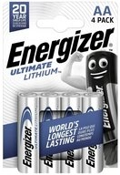 Energizer Energizer L91 Lithium Batterie AA 1,5 Volt, 3000mAh 4er Blister MIgno